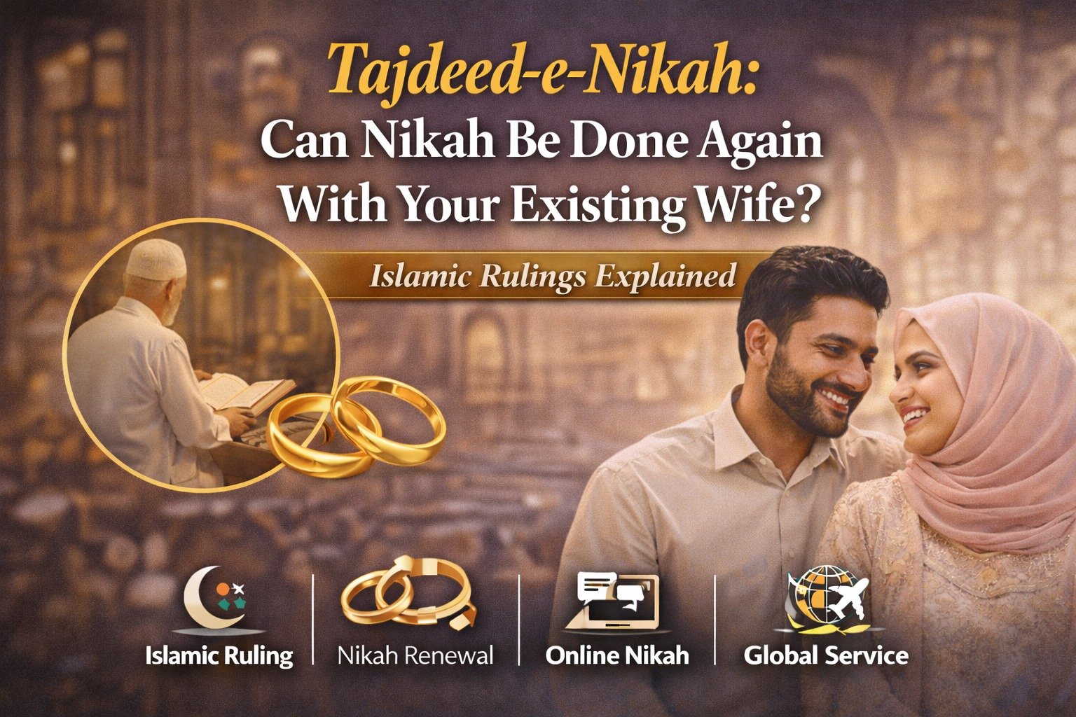 Tajdeed-e-Nikah: Can Nikah Be Done Again With Your Existing Wife?